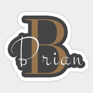 I am Brian Sticker